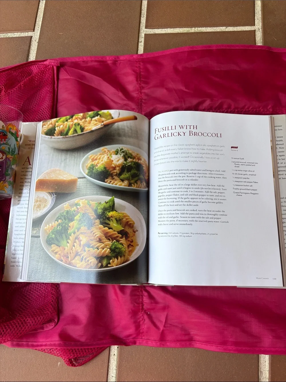 Valerie Bertinelli One Dish at a Time hardback cookbook 242 pgs. Good shape